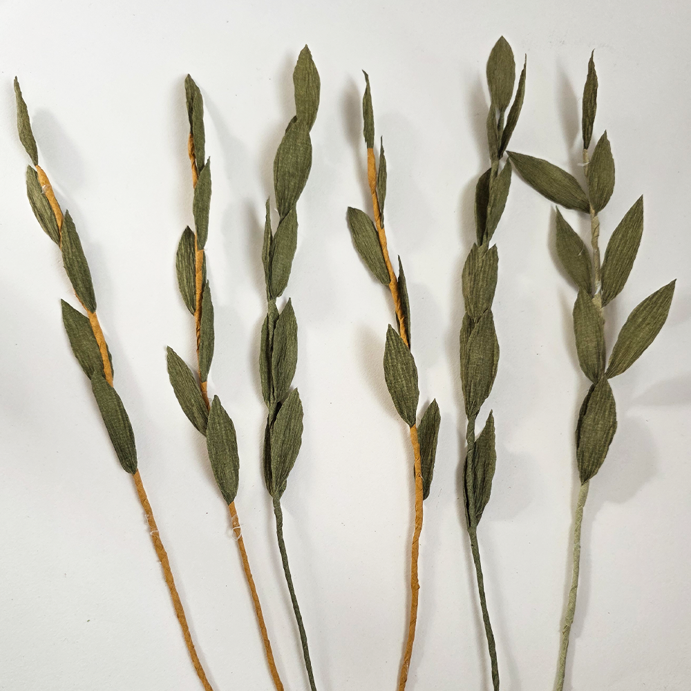 Paper Eucalyptus 6 Stems