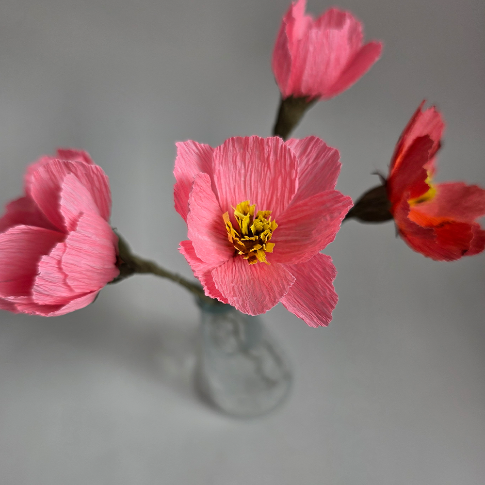 Handmade COSMOS Paper Flower – Made to Order