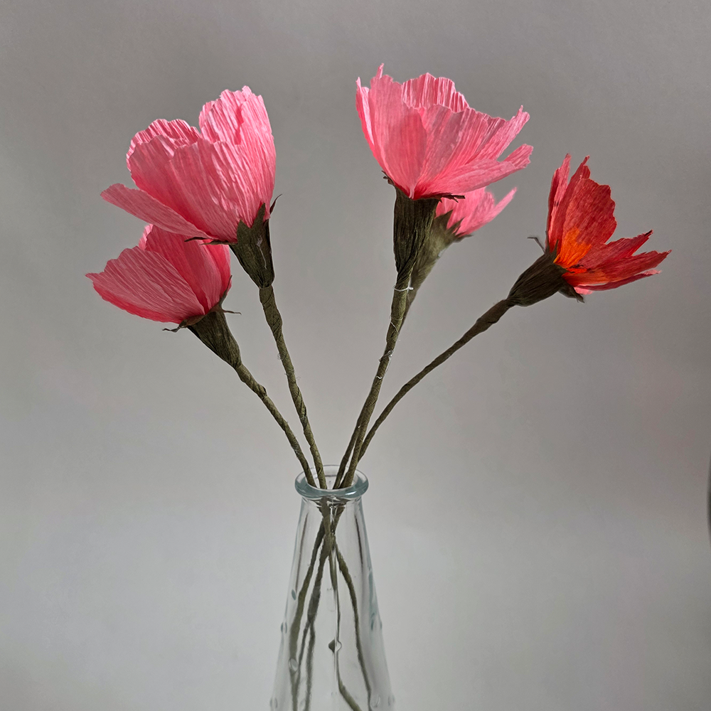 Handmade COSMOS Paper Flower – Made to Order