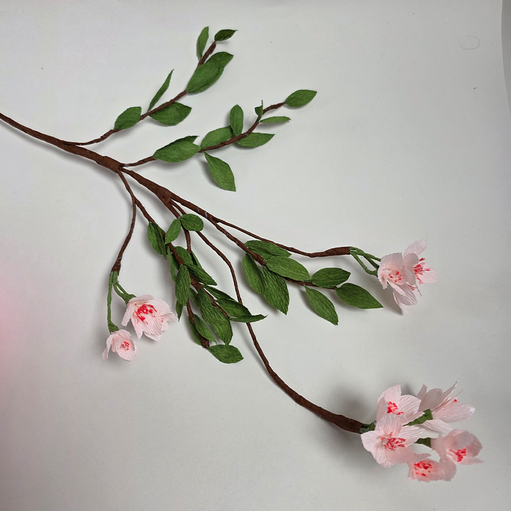 Blooming Harmony Vase – Handmade Paper Flower Arrangement