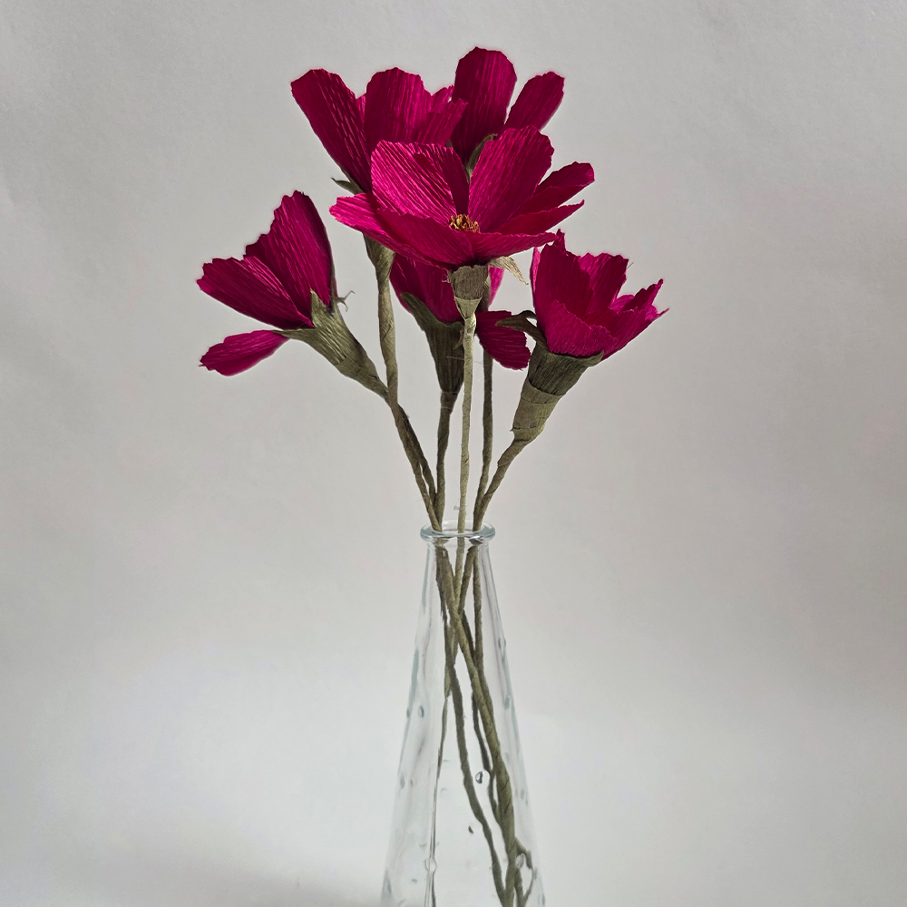 Handmade COSMOS Paper Flower – Made to Order