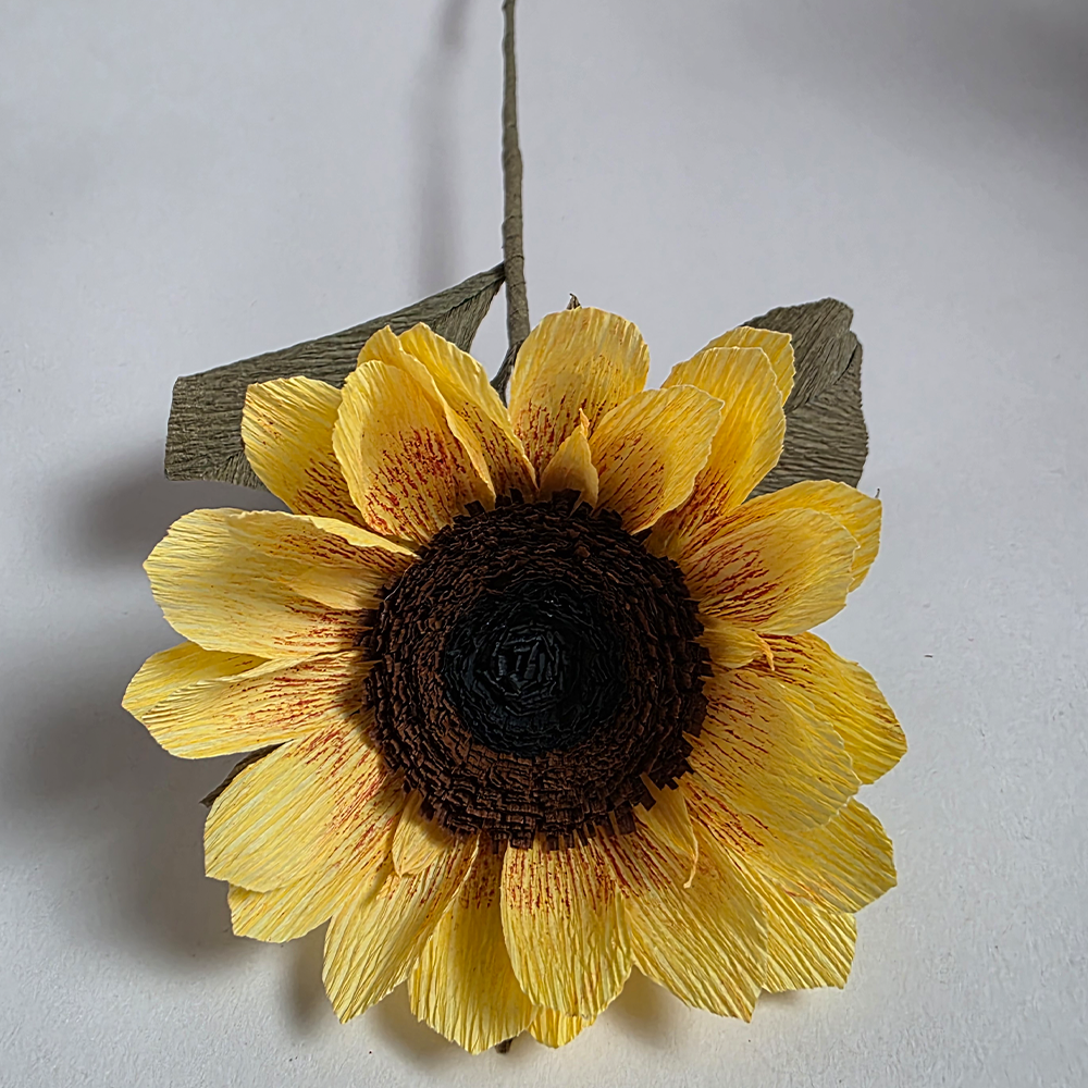 Handmade Crepe Paper Sunflower – Made to Order