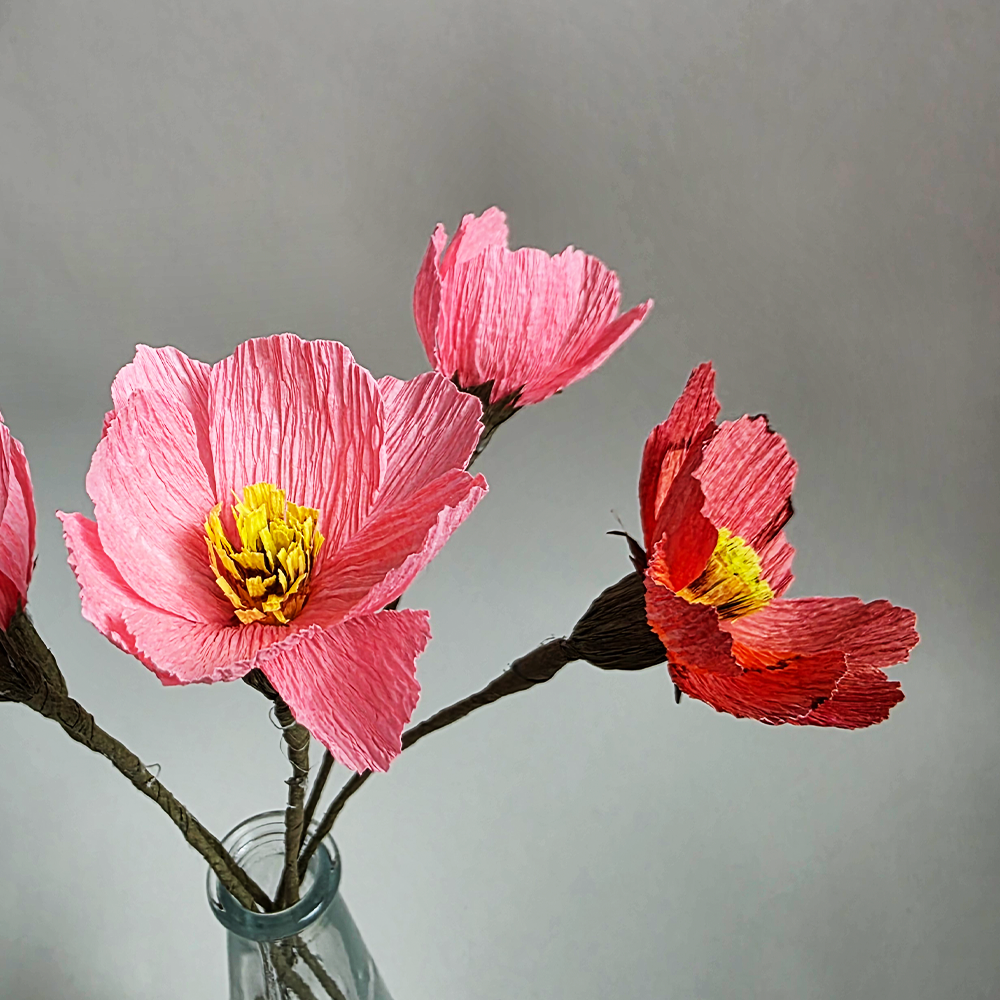 Handmade COSMOS Paper Flower – Made to Order