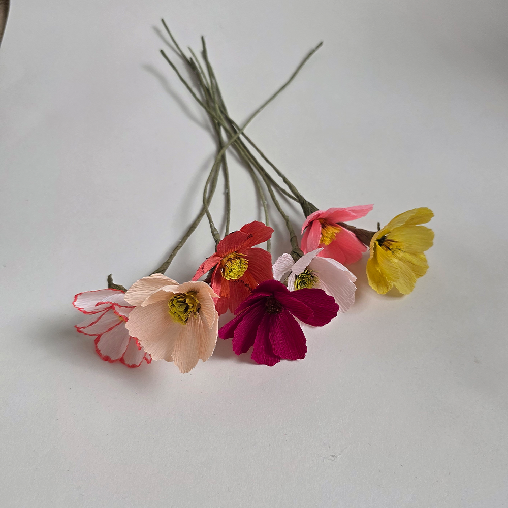 Handmade COSMOS Paper Flower – Made to Order