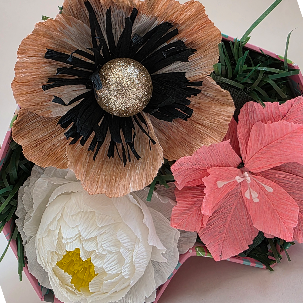 Festive Heart Arrangement