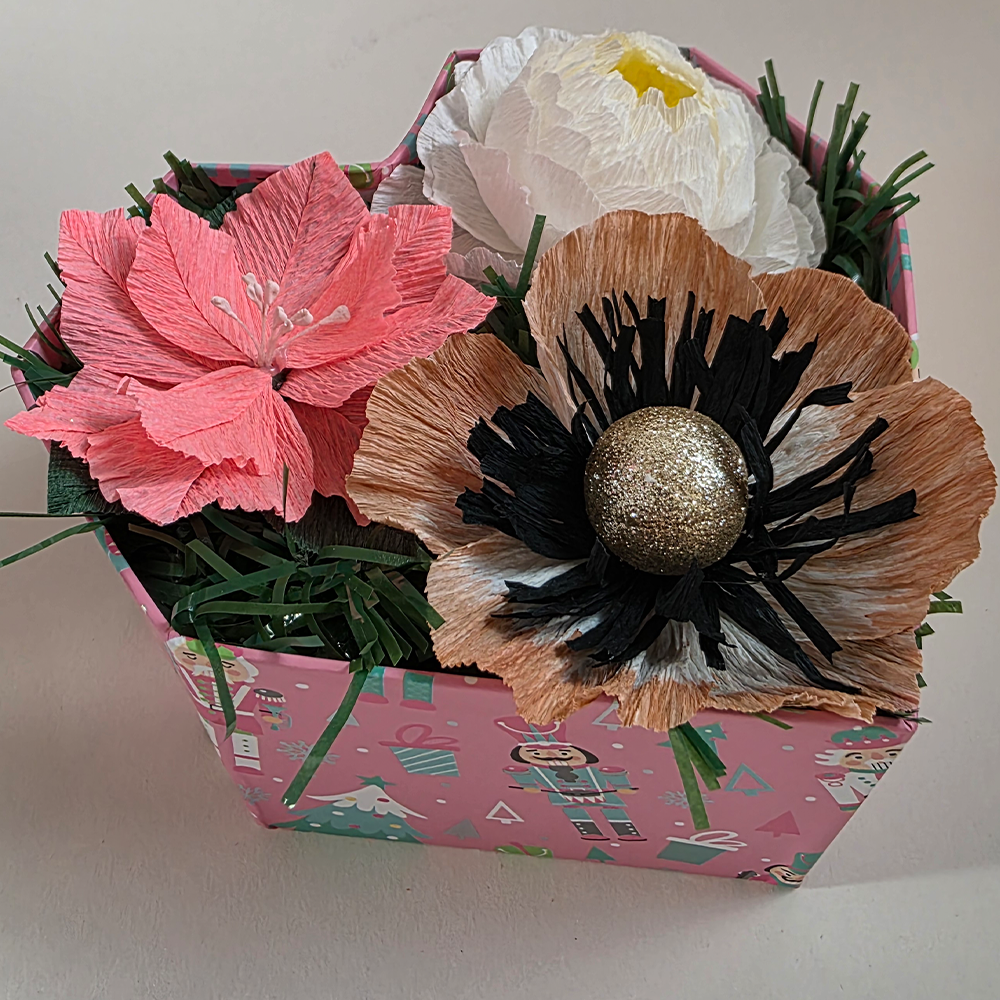 Festive Heart Arrangement