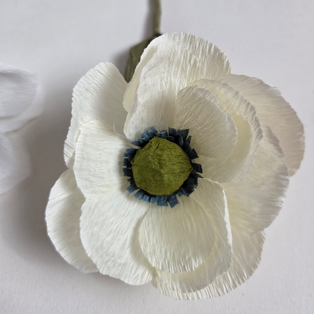 Handmade Doublette Crepe Paper Anemon