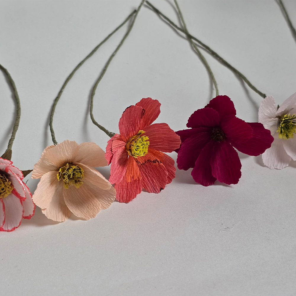 Handmade COSMOS Paper Flower – Made to Order