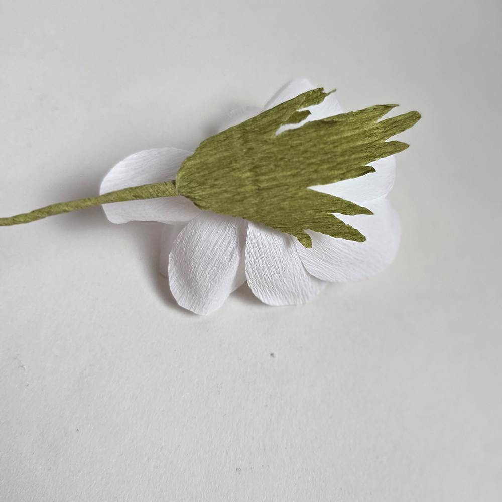 Handmade Doublette Crepe Paper Anemon