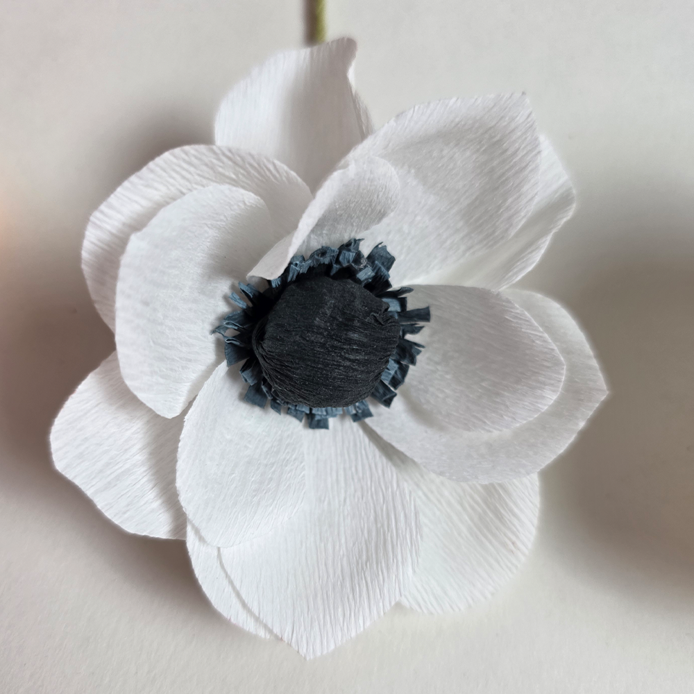 Handmade Doublette Crepe Paper Anemon