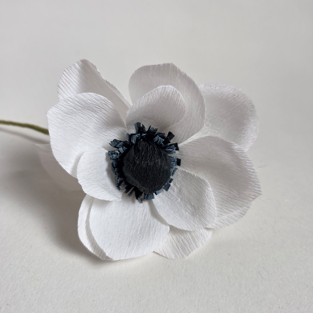 Handmade Doublette Crepe Paper Anemon