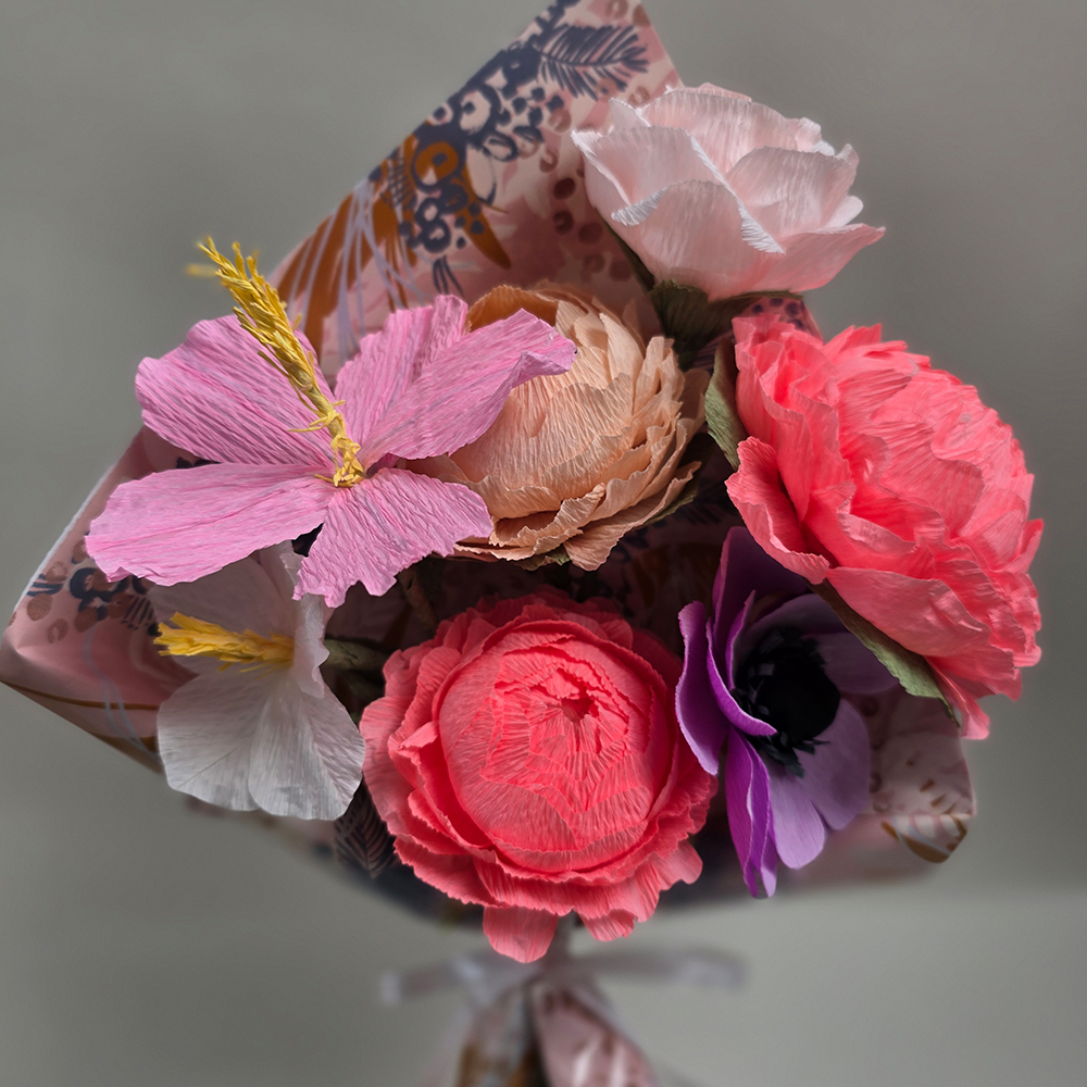 Spring Bouquet – Handmade Paper Flowers