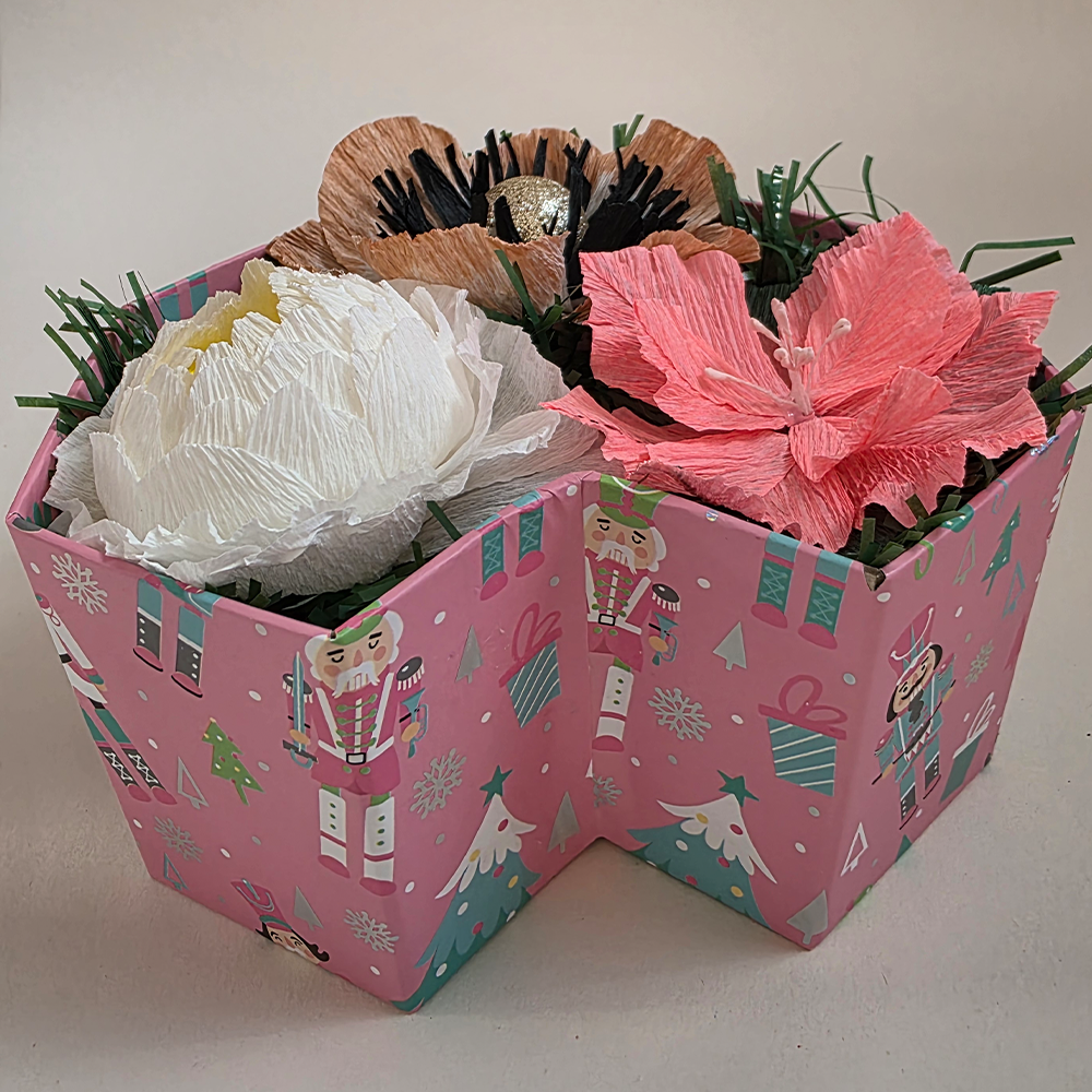 Festive Heart Arrangement