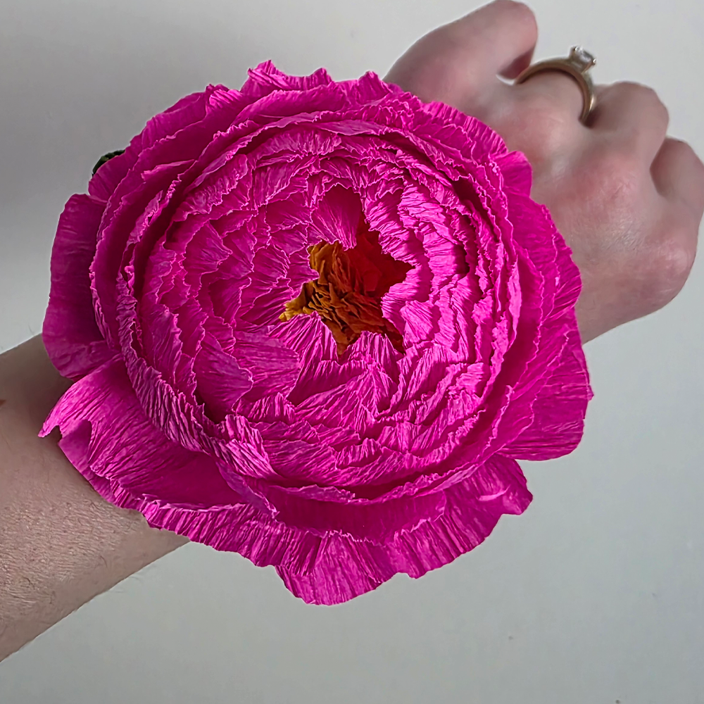 Paper Flower Bracelet