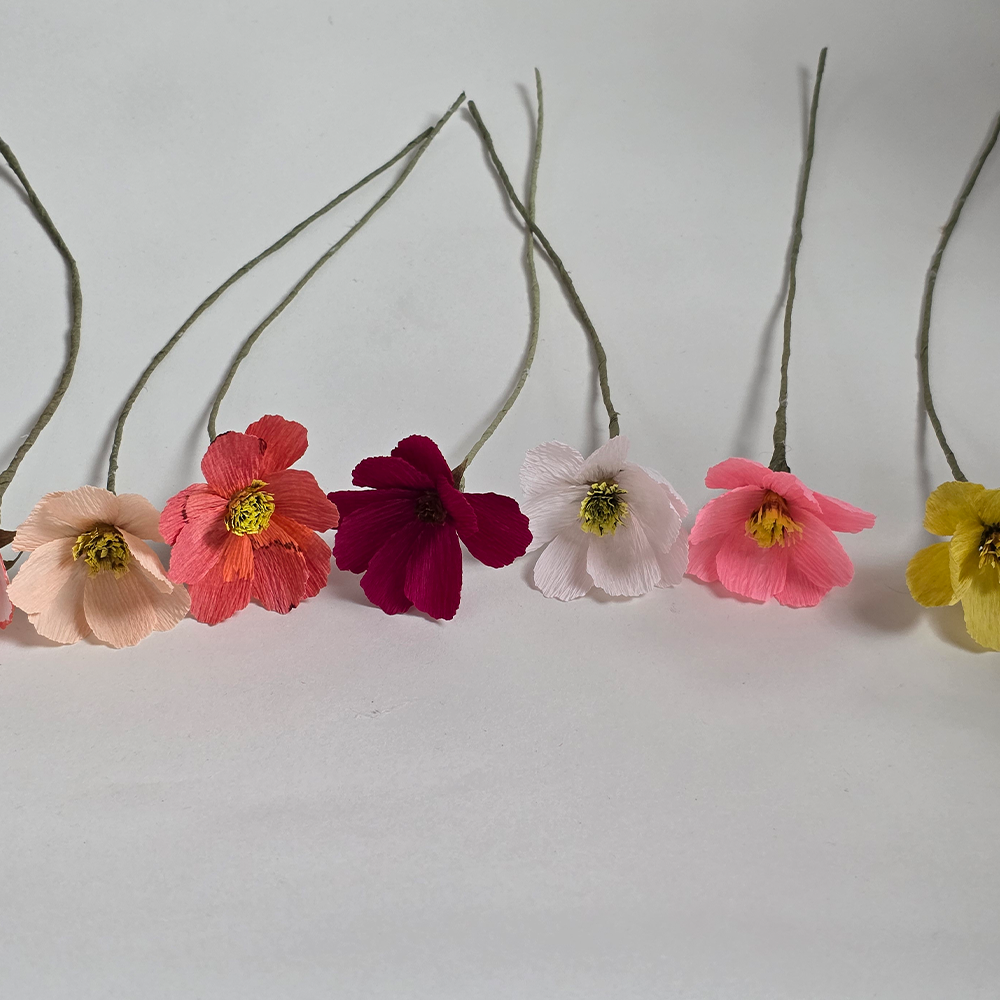 Handmade COSMOS Paper Flower – Made to Order