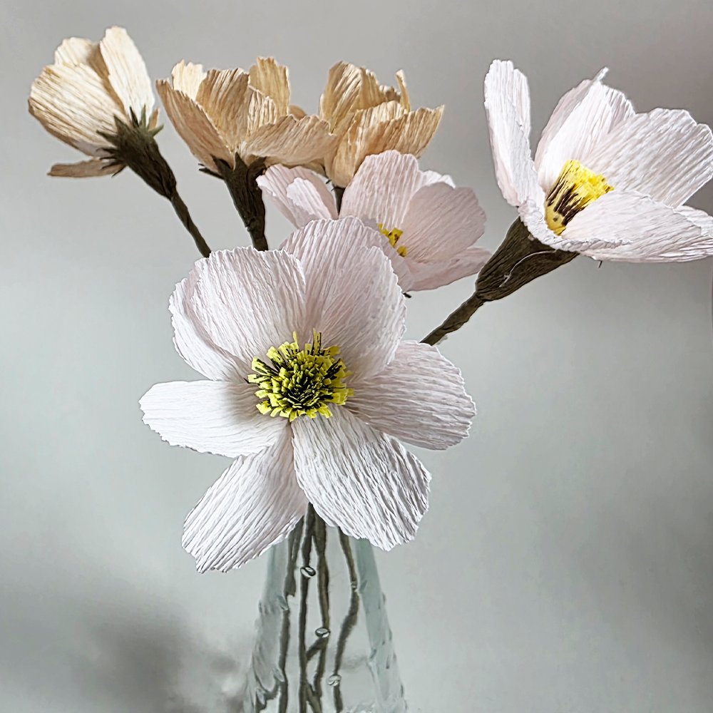 Handmade COSMOS Paper Flower – Made to Order