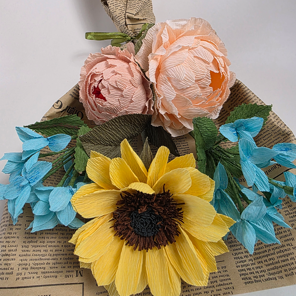 Summer Breeze Bouquet – Handmade Paper Flowers