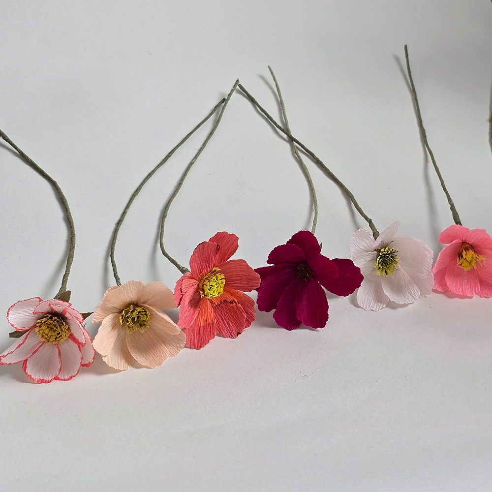 Handmade COSMOS Paper Flower – Made to Order